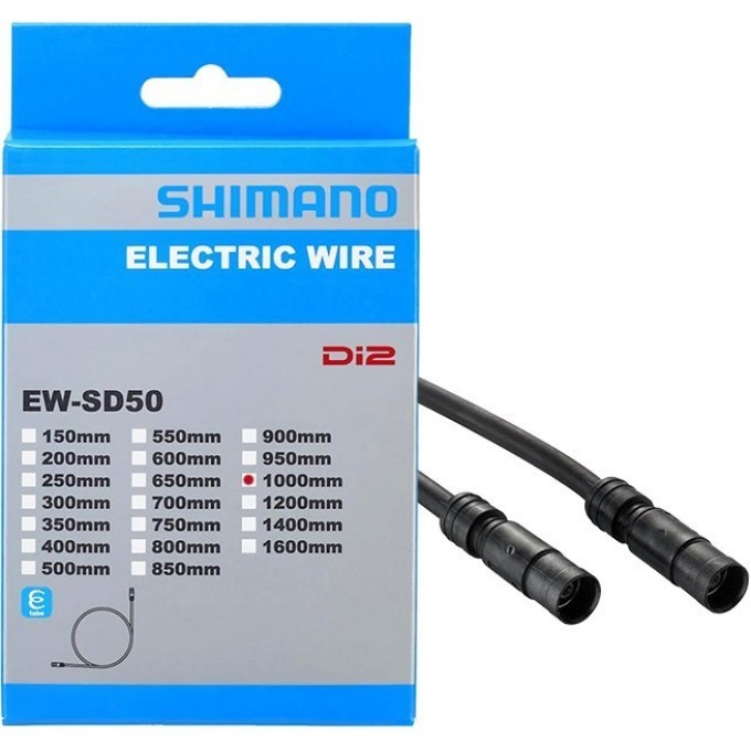 Электропровод SHIMANO Di2, EW-SD50, для ULTEGRA Di2, STEPS, 150мм черный IEWSD50L15 Электропровод SHIMANO Di2, EW-SD50, для ULTEGRA Di2, STEPS, 150мм черный IEWSD50L15
