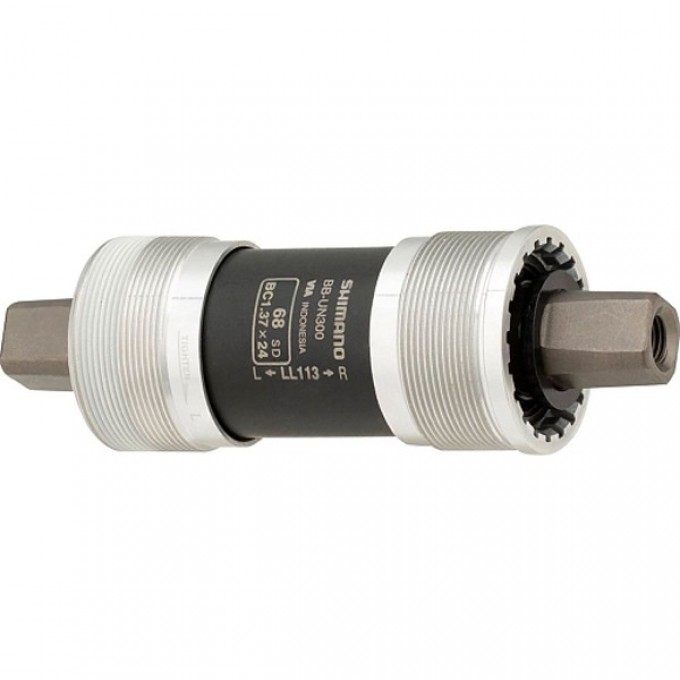 Каретка SHIMANO UN300, 68/117.5мм, без болтов, индивидуальная упаковка EBBUN300B17X Каретка SHIMANO UN300, 68/117.5мм, без болтов, индивидуальная упаковка EBBUN300B17X
