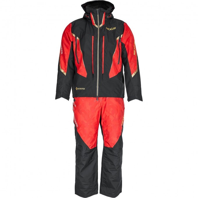 Костюм утеплённый SHIMANO NEXUS RB-119T Gore-Tex, красный, размер XL 59YRB119T29 Костюм утеплённый SHIMANO NEXUS RB-119T Gore-Tex, красный, размер XL 59YRB119T29