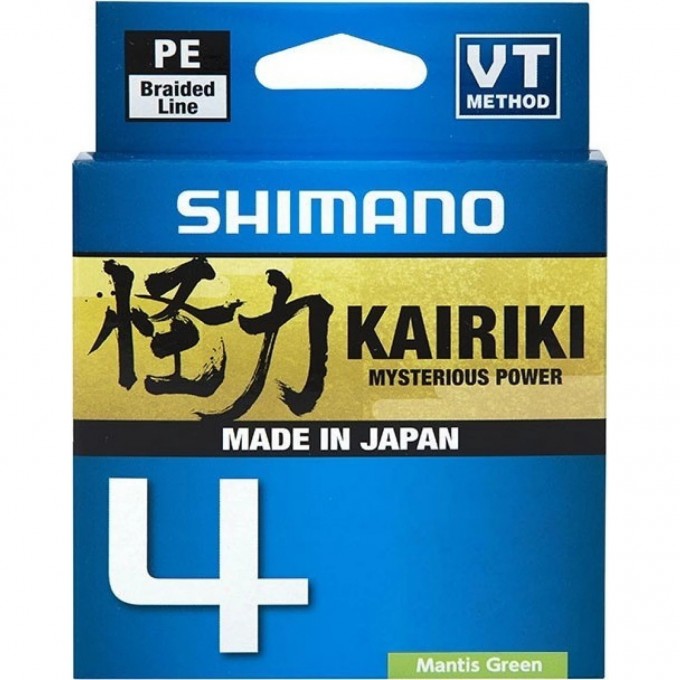 Леска плетёная SHIMANO KAIRIKI 4 PE 150 м разноцветная 0.13 мм 7.4 кг LDM54TE1013015M Леска плетёная SHIMANO KAIRIKI 4 PE 150 м разноцветная 0.13 мм 7.4 кг LDM54TE1013015M
