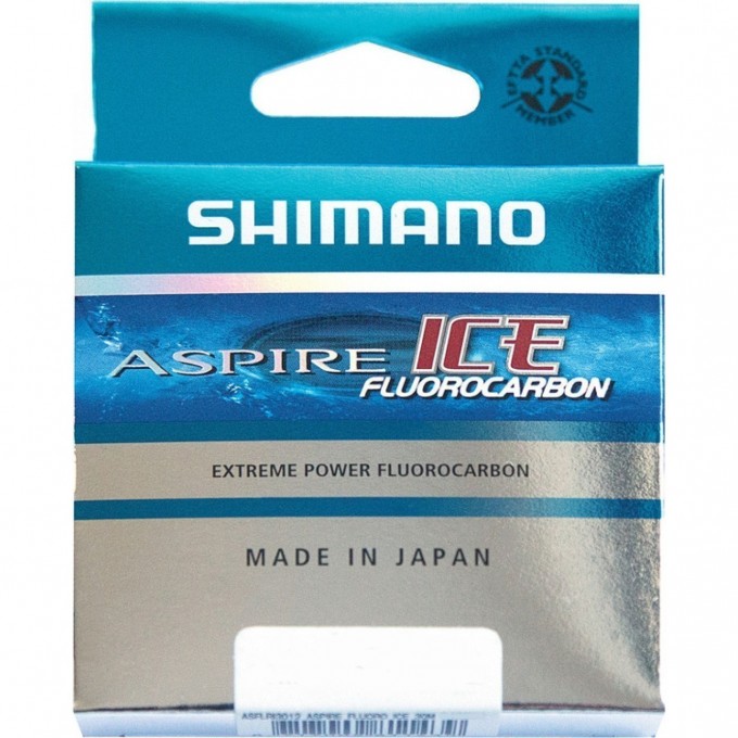 Леска SHIMANO ASPIRE FLUO ICE 30м прозрачная 0,255мм 4,5кг ASFLRI3025 Леска SHIMANO ASPIRE FLUO ICE 30м прозрачная 0,255мм 4,5кг ASFLRI3025