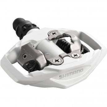 Педали SHIMANO, M530, SPD, с шипами, белый