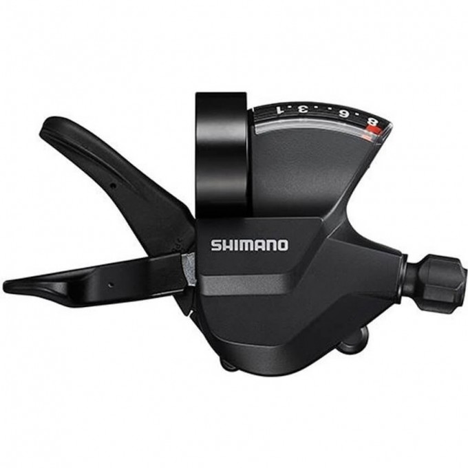 Шифтер SHIMANO ALTUS, M315, правый, 7 скоростей, трос 2050 мм ESLM3157RA Шифтер SHIMANO ALTUS, M315, правый, 7 скоростей, трос 2050 мм ESLM3157RA
